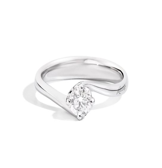 Anello Recarlo Donna Anniversary in Oro bianco Diamante 0.26 Ct R01SO195/026VS-13 - R01SO195/026VS-13